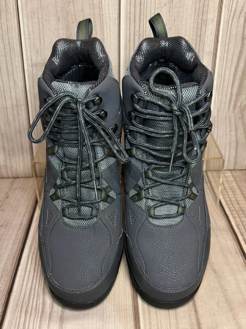 Columbia Men’s Size 13 Waterproof Insulated Hiking Winter Boots Gray